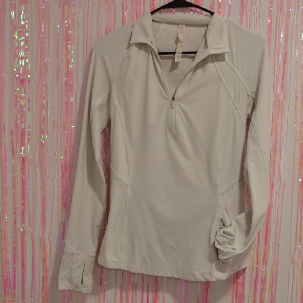 Lululemon long sleeve 1/4 zip workout top